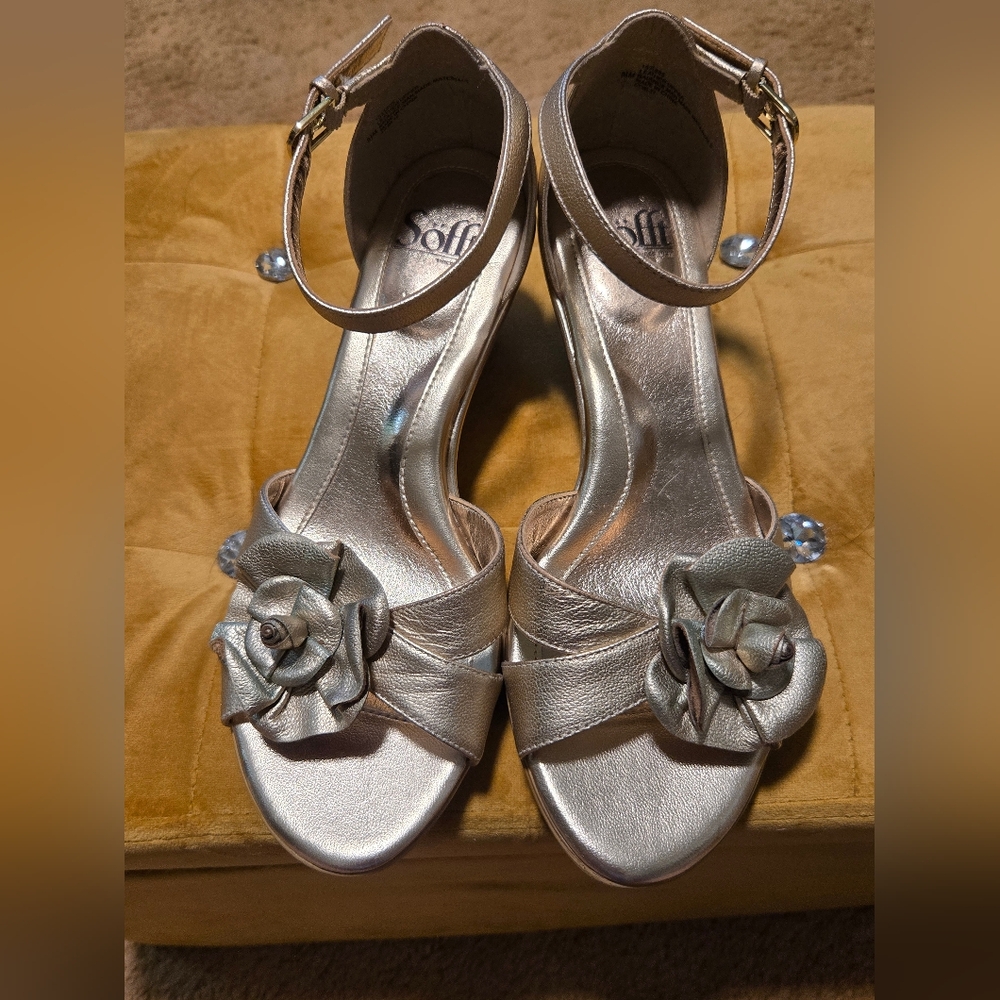 Soft Wedge Strappy Heels